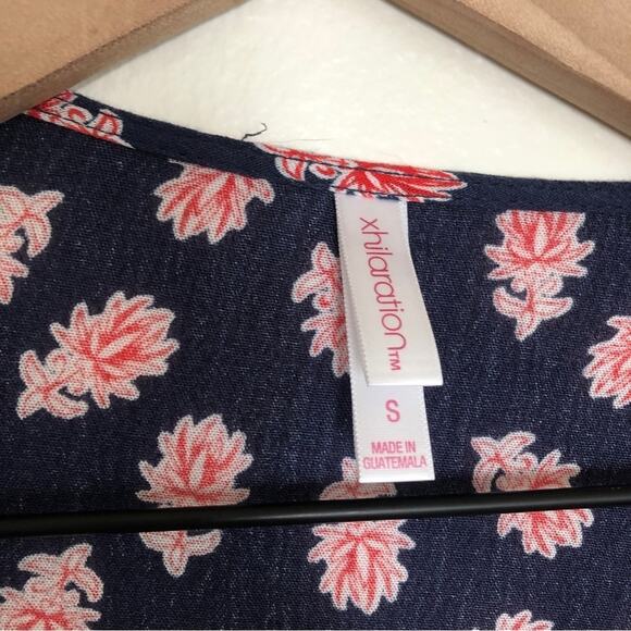 ❤️5/$25 SALE Target Xhilaration Floral Paisley Multicolor Open Cardigan Sweater - Picture 2 of 8